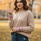 AYSIMA Gulabi Raj – Blush Pink 36-Piece Bangle & Kada Set