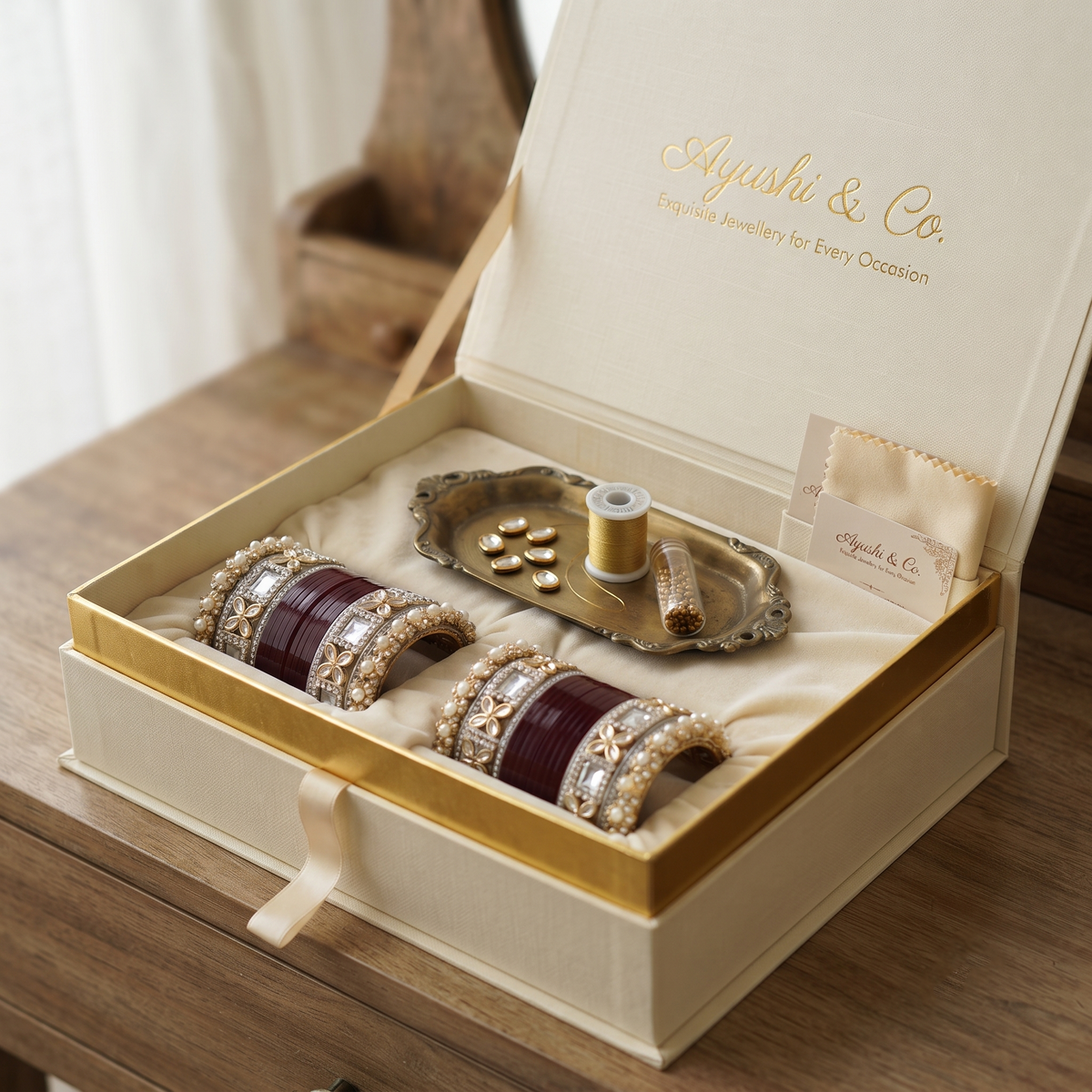 AYSIMA 36-Piece Bangle Set for Women – Wedding & Festive Wear