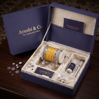 AYSIMA Avni – Yellow Haldi Bangles with Mirror-Look Kadas & Jhumka Charms - 40 pieces