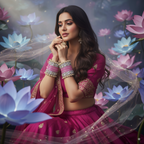 AYSIMA Gulrisha – Dusty Rose Pink Bridal Chura & Floral Designer Kada Set | 40 Pieces