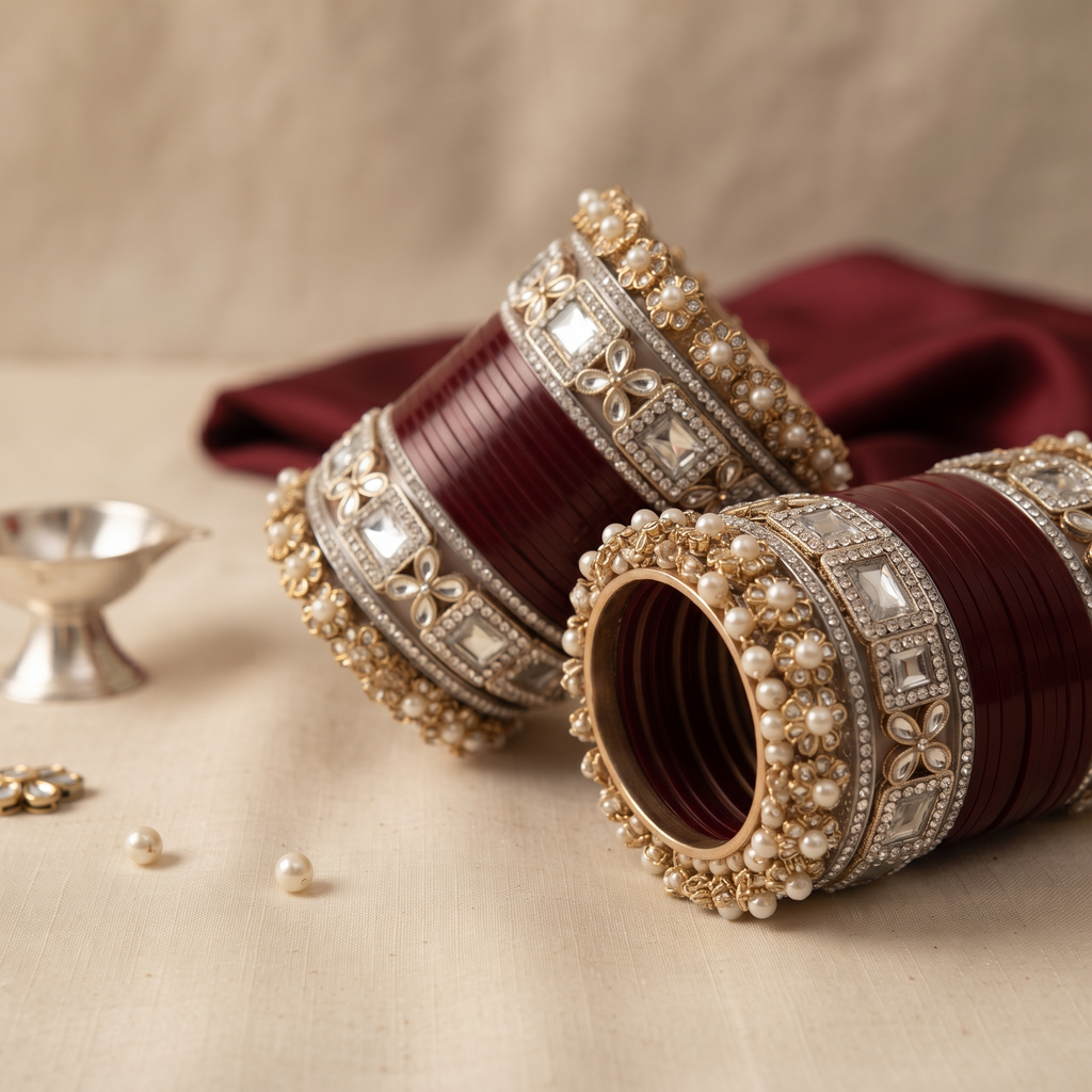AYSIMA 36-Piece Bangle Set for Women – Wedding & Festive Wear