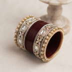 AYSIMA 36-Piece Bangle Set for Women – Wedding & Festive Wear