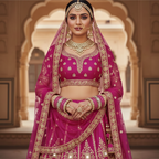 AYSIMA | Rani Pink Bangle Set for Women with Kada | 42 Pieces