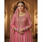 AYSIMA Pink Bridal Bangles & Pachari Kadas – Charvi - 36 pieces