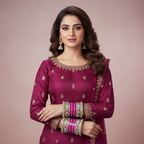 Rani Pink Bridal Bangles & Pachari Kadas | AYSIMA Siya - 40 pieces
